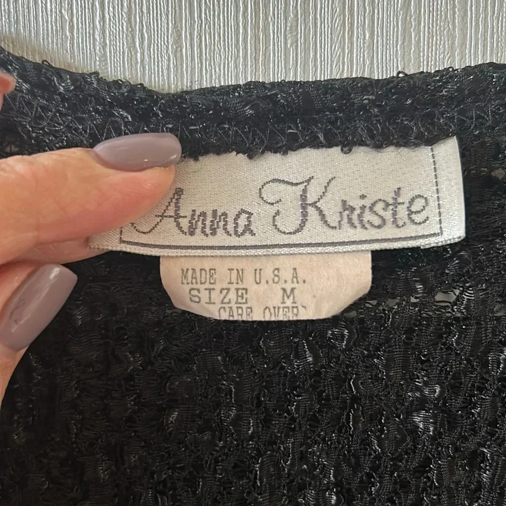 90’s scrunchie popcorn top - Picture 2 of 5